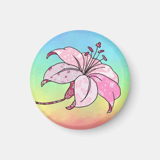 リリー・レシュテキガー マグネット (正面)