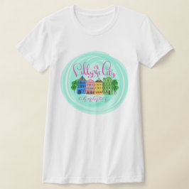 リリーin the City - Bella & CanvasスリムTシャツ Tシャツ