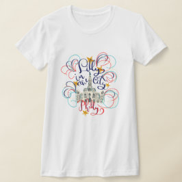 リリーin the City - Bella & CanvasスリムTシャツ Tシャツ