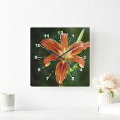 リリーP6588 スクエア壁時計 (ホーム)