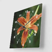 リリーP6588 スクエア壁時計 (傾斜)