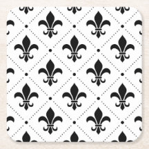 リリ伝統的王室のオーナメント紙コースター