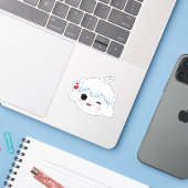 リリ ラブリー キュート ステッカー シール (ノートパソコンとiPhone)