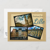 リルからの挨拶 ポストカード (正面/裏面)