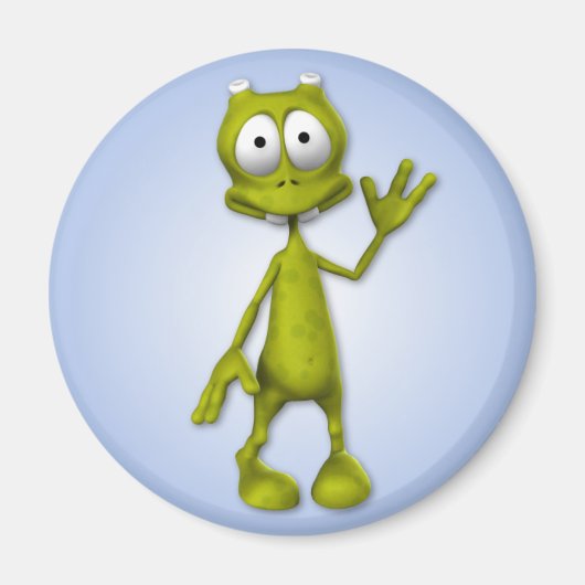 リルエイリアン磁石 マグネット (正面)