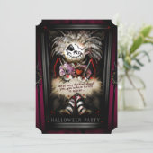 リルガーリーブードゥードールハローウィンパーティ家族の招待 招待状 (スタンド正面)