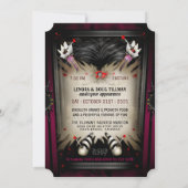 リルガーリーブードゥードールハローウィンパーティ招待状 招待状 (裏面)