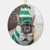 リルピックルダプググロムピー小妖精や小人オーナメント セラミックオーナメント (左)