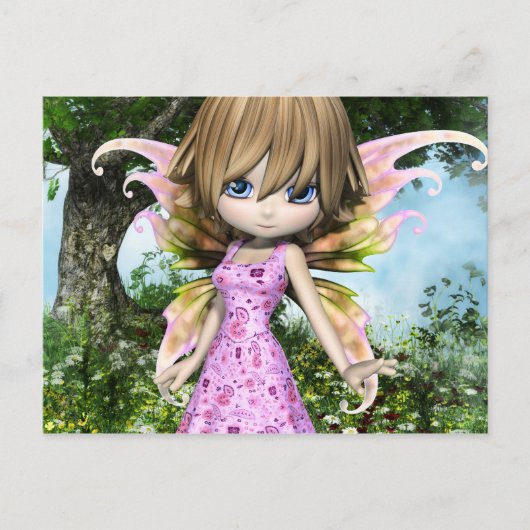 リルフェアリープリンセス ポストカード (正面)