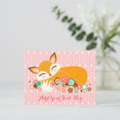 リルフォキシーカブカウトベビーキツネカスタムはがき ポストカード (スタンド正面)