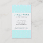 リルフォキシーキューブキュートキツネ縦名刺 名刺 (裏面)