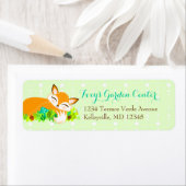 リルフォキシークブ – カスタム差出人住所ラベル ラベル (インサイチュ)