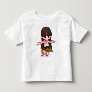 リルフラガールティー02 トドラーTシャツ
