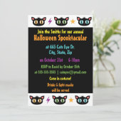 リルブラック猫ちゃん 招待状 (スタンド正面)