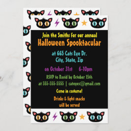 リルブラック猫ちゃん 招待状