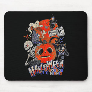 リルブー ハロウィーン ホラー ナイト 毎日が10月3日 マウスパッド
