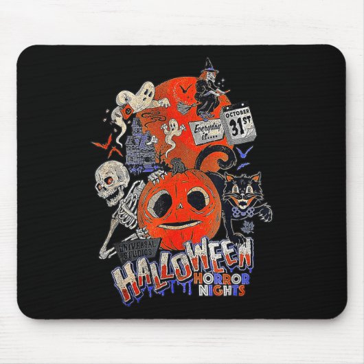 リルブー ハロウィーン ホラー ナイト 毎日が10月3日 マウスパッド (正面)