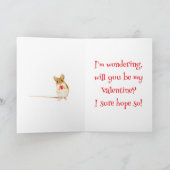 リルマウスのバレンタインカード サンキューカード (内部)