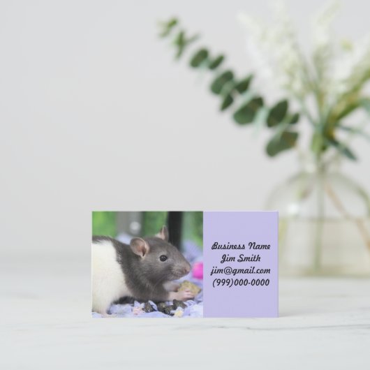 リルラット 名刺 (スタンド正面)