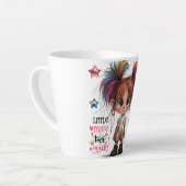 リル予測できなガールオーバーラテマグ カフェラテマグ (左アングル)