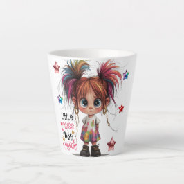リル予測できなガールオーバーラテマグ カフェラテマグ
