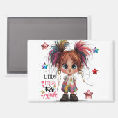 リル予測できなガールTwo Much磁石 マグネット (正面/裏面)