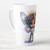 リル妖精の挑戦のラテ違うマグ カフェラテマグ (左アングル)