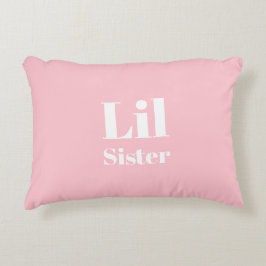 リル姉妹ピンクの白い女の子 アクセントクッション