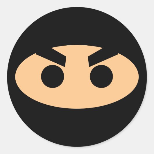 リル忍者 ラウンドシール (正面)