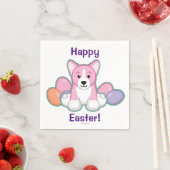 リル春コルギパターン スタンダードカクテルナプキン (インサイチュ)