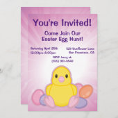 リル春雛型 招待状 (正面/裏面)