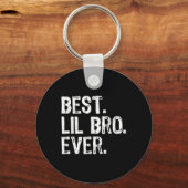 リル最高のブロエバーファミリーリッおもしろいトブラザー キーホルダー (正面)