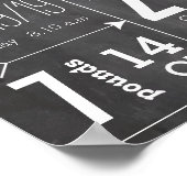 リル男ムスタヒチョークボードボーイベビースタットアロー ポスター (角)