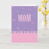 リル花ママ カード (黄色い花)