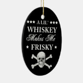 リル・ウイスキーを飲むとフリカリする セラミックオーナメント (右)