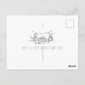 リル・ウルフの誕生日ポストカード ポストカード (裏面)