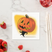 リル・カボチャ・ヘッド スタンダードカクテルナプキン (インサイチュ)