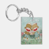 リル&コナホールディングハンズ キーホルダー (正面左)