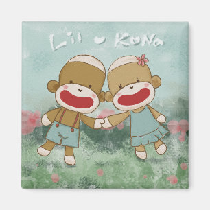 リル&コナホールディングハンズ マグネット