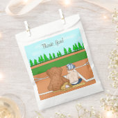 リル・スラッガー |野球のテーマありがとう フェイバーバッグ (クリップ留めされた状態)