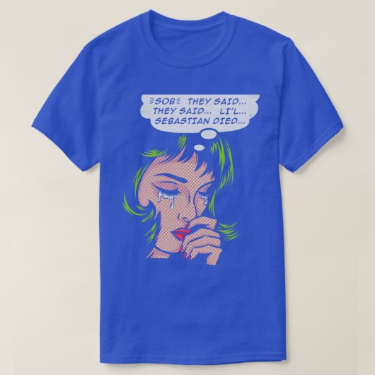 リル・セバスチャンは死んだ Tシャツ (デザイン正面)