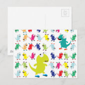 リル・ディノ・リザード ポストカード (正面/裏面)