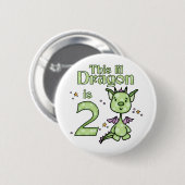 リル・ドラゴン2nd誕生日 缶バッジ (正面&裏面)