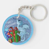 リル・ドラゴン・スノーフレーク キーホルダー (裏面)