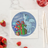 リル・ドラゴン・スノーフレーク スタンダードランチョンナプキン (インサイチュ)