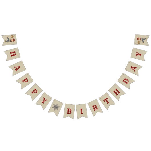 リル・バッカルー バンティングフラッグ (全)