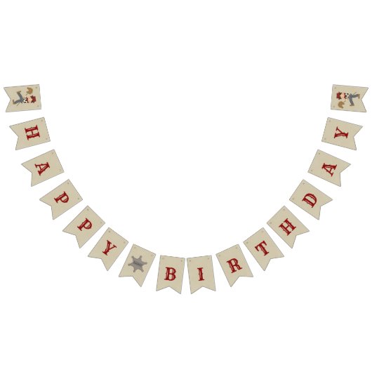 リル・バッカルー(金髪) バンティングフラッグ (全)