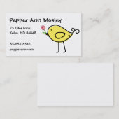 リル・バーディ 名刺 (正面/裏面)