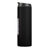 リル・ブルーかわいこちゃんが「メリークリスマス」と言う タンブラー (回転右)