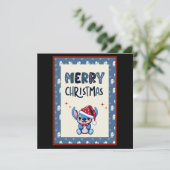 リル・ブルー・キューティーが「メリークリスマス」と言う 招待状 (スタンド正面)